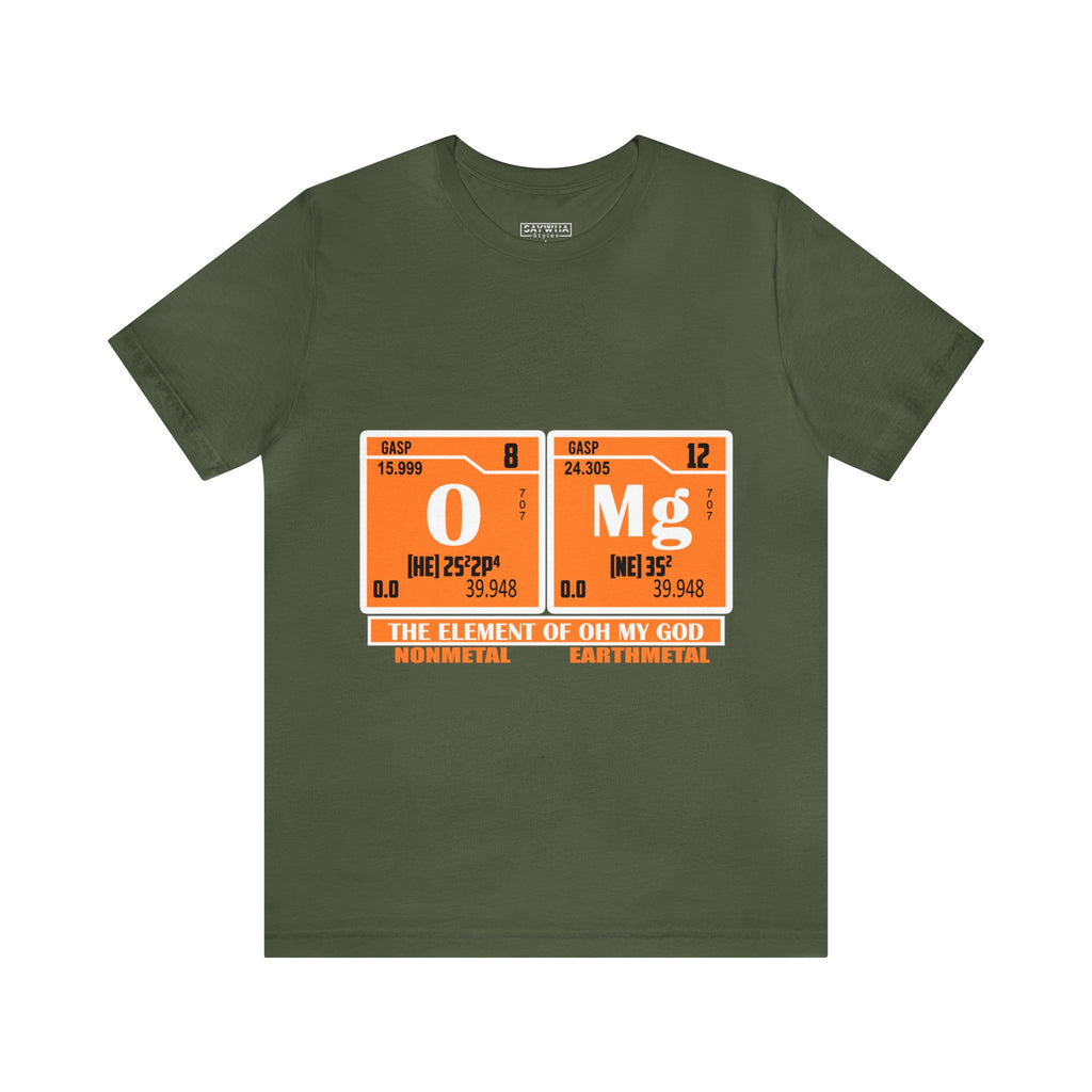 Elemental Surprise: 'OMG' Periodic Table Tee