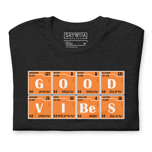 Elementally Cool: 'Good Vibes' Periodic Table Tee