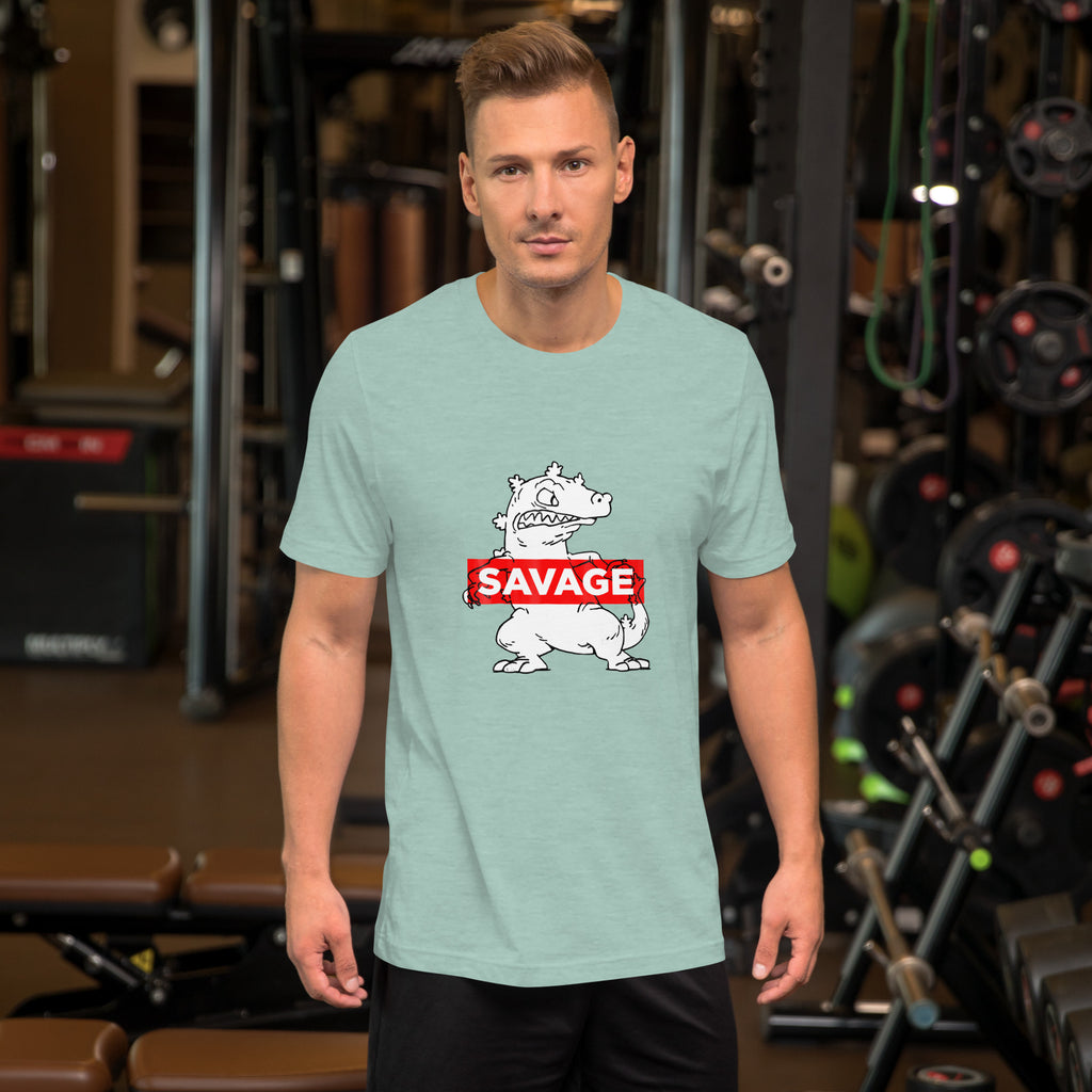 Unleash Your Bold Side with Our 'Savage in Supreme' Tee!