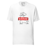 Unleash Your Bold Side with Our 'Savage in Supreme' Tee!