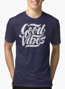 Good Vibes - Feel Good T-Shirt Purple Tee