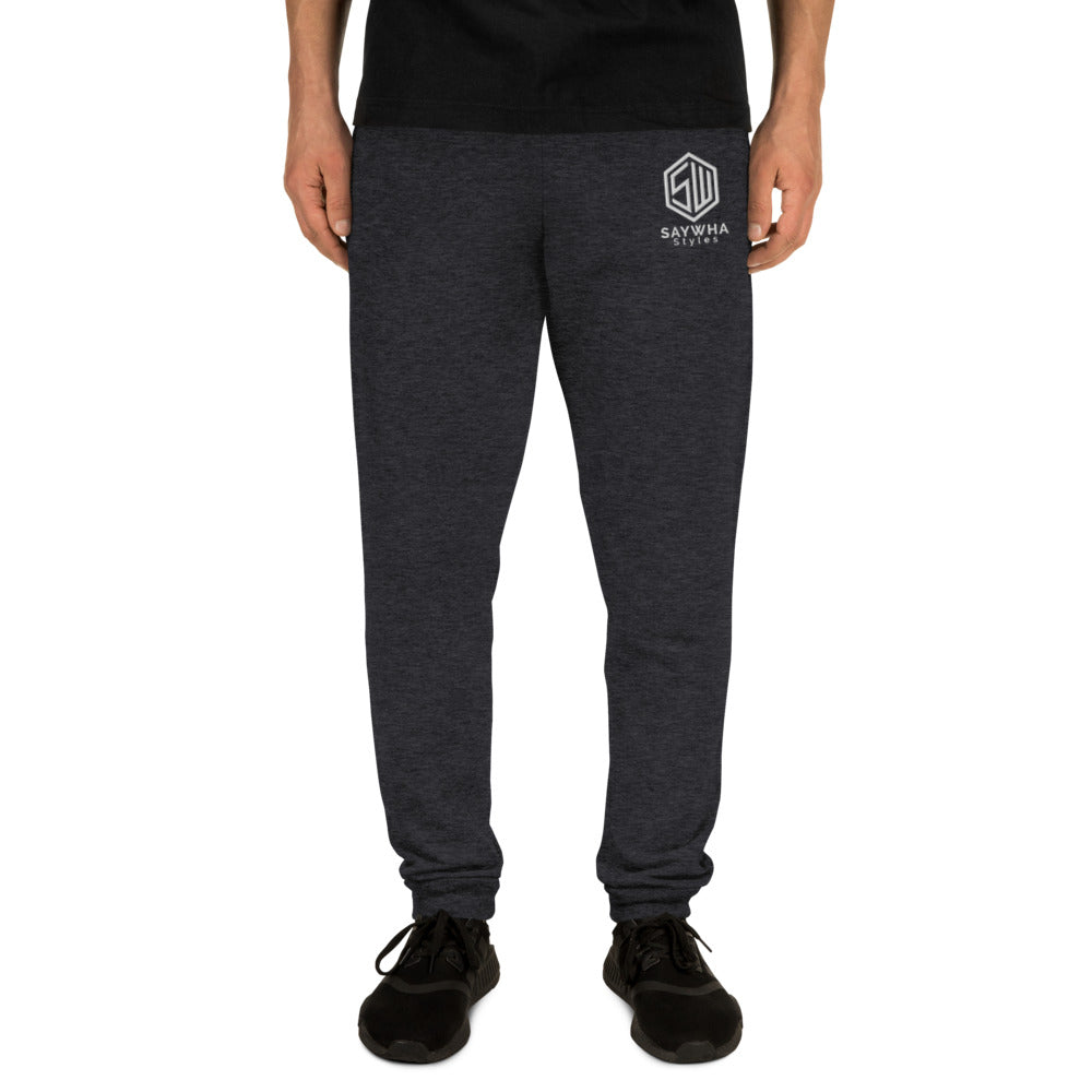 SayWHA Embroidered Joggers